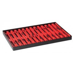 Preston DOUBLE SLIDER WINDERS 18cm IN A Tray ( RED)