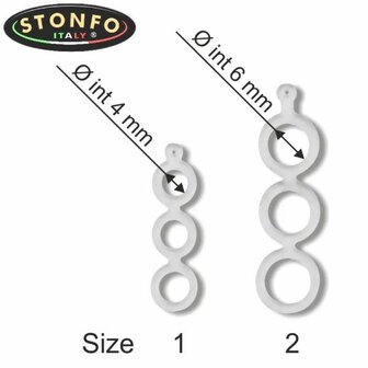 Stonfo bait band TRIS - Size 2 (6mm)