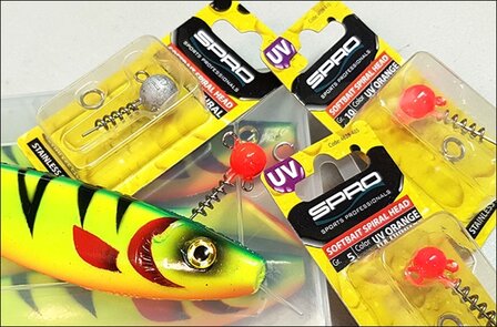 Spro Softbait Spiral Head - 15g *