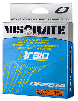 VISORATE SINKING FEEDER  8 BRAID