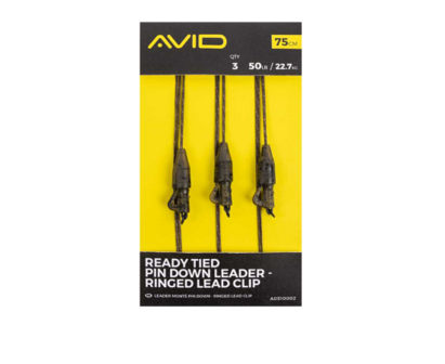 AVID READY TIED PIN DOWN LEADER - RINGED LEAD CLIP