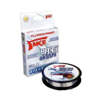 Take Akashi ultraclear fluorocarbon 50m