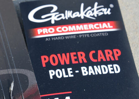 Gamakatsu Pro Commercial Power Carp Eyed Ready Rigs - banded