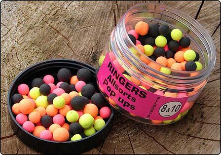 Ringers  allsorts pop-up 8 &amp;10mm