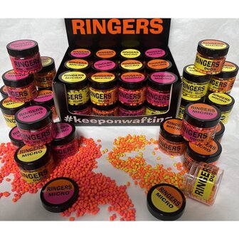 Ringers Micro wafters - Pink (3mm)