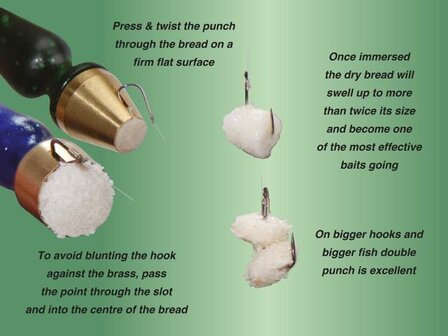 Drennan Brass Bread punch - Large