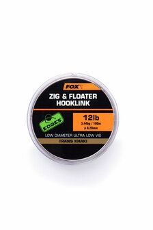 FOX EDGES&trade; ZIG &amp; FLOATER HOOKLINK - 12LB