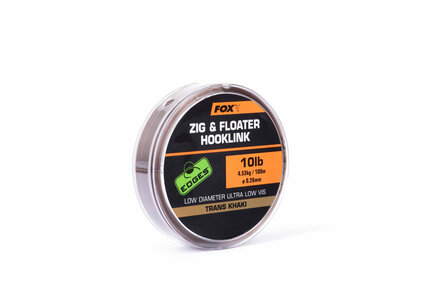 FOX EDGES&trade; ZIG &amp; FLOATER HOOKLINK - 12LB