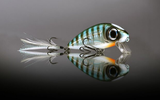 Spro IRIS Flanky hardlure 9cm / 22g - Perch *