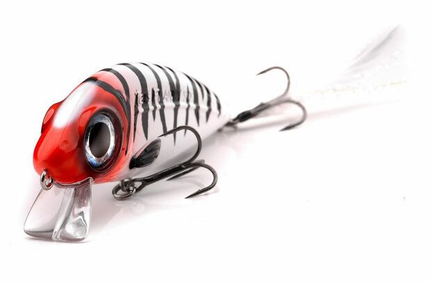 Spro IRIS Flanky hardlure 9cm / 22g - Red head tiger *