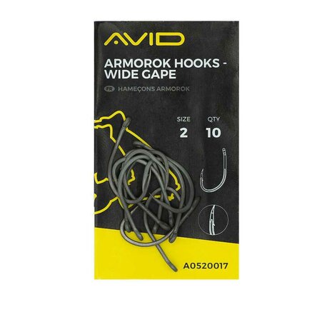 AVID ARMOROK HOOKS - WIDE GAPE