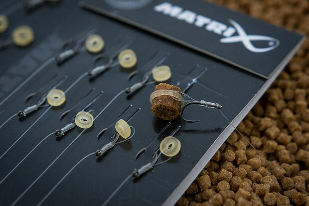 MATRIX MXC-4 X-STRONG BAIT BAND RIGS 10CM/4INS