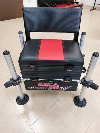 Arca Contest seatbox + backrest XD36 - black