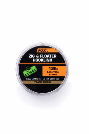 FOX EDGES™ ZIG & FLOATER HOOKLINK - 12LB